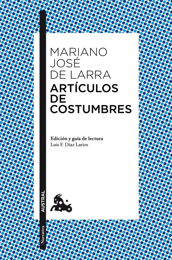 Artículos de costumbres, de Larra, Mariano José de | portada del libro