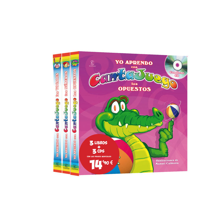 Pack Cantajuego, de CANTAJUEGO | portada del libro