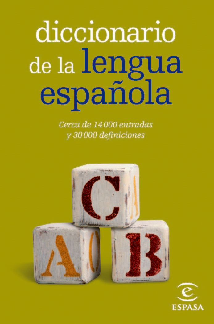 Diccionario de la lengua española Mini, de Espasa Calpe | portada del libro
