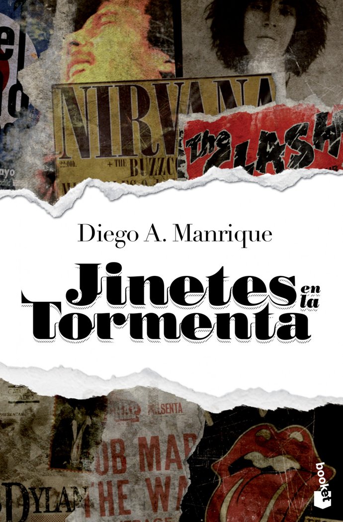 Jinetes en la tormenta, de Manrique, Diego | portada del libro