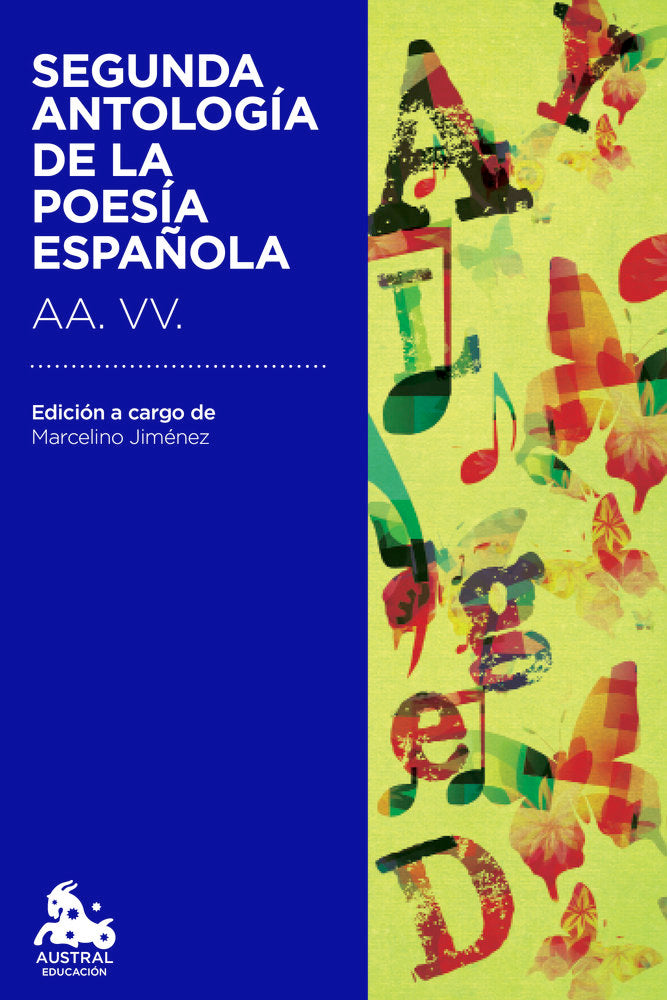 Segunda antología de la poesía española, de AA. VV. | portada del libro