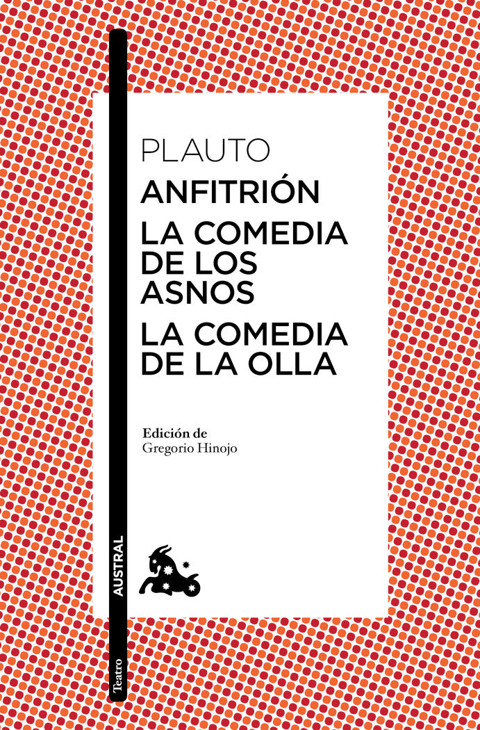 Anfitrión / La comedia de los asnos / La comedia de la olla, de Plauto | portada del libro