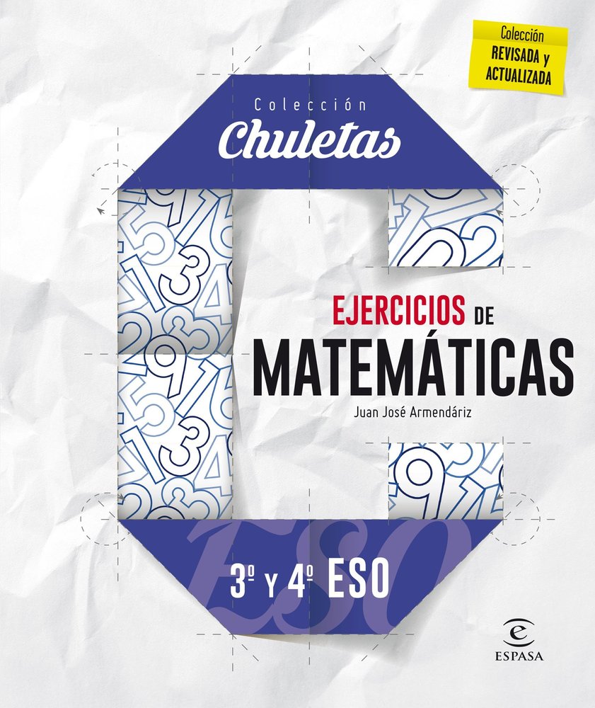 Ejercicios matemáticas 3º y 4º ESO, de Armendáriz, Juan José | portada del libro