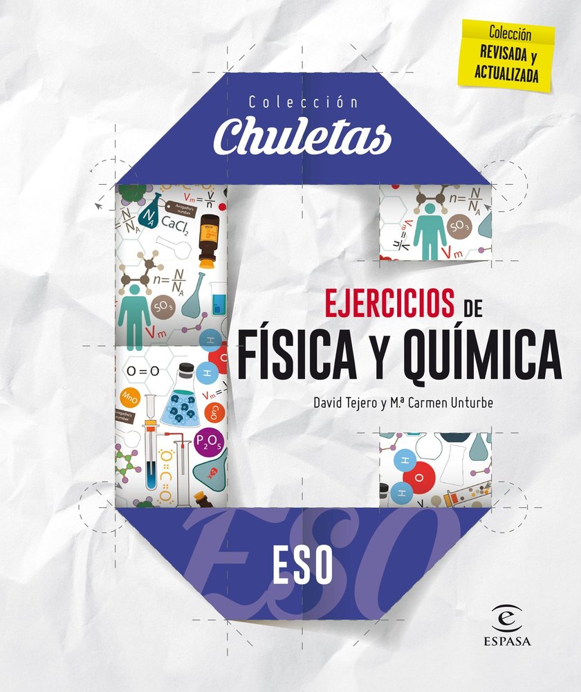 Ejercicios física y química para la ESO, de Tejero, David | portada del libro