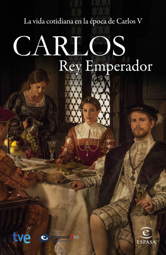 Carlos, rey emperador, de CR TVE | portada del libro