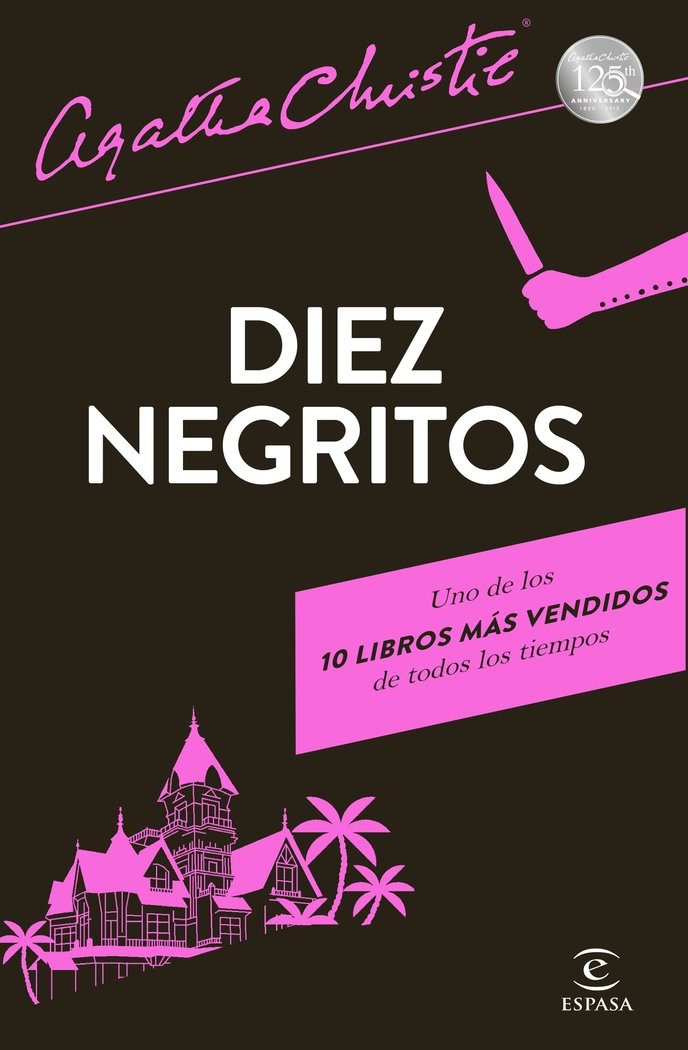 Diez negritos, de Christie | portada del libro