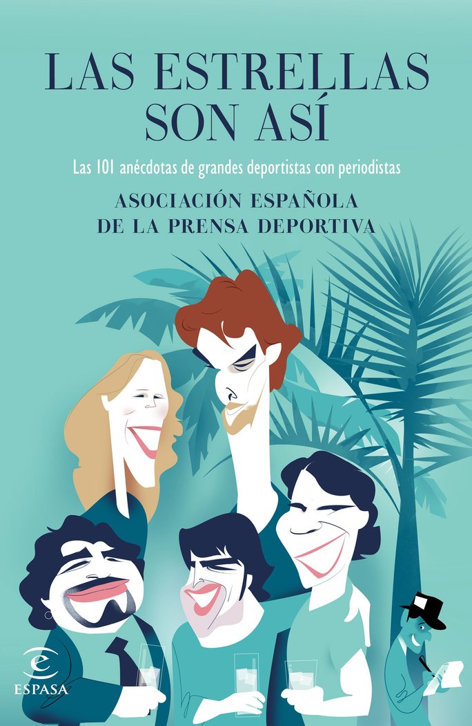 Las estrellas son así, de Asociación Española de la Prensa Deportiva | portada del libro
