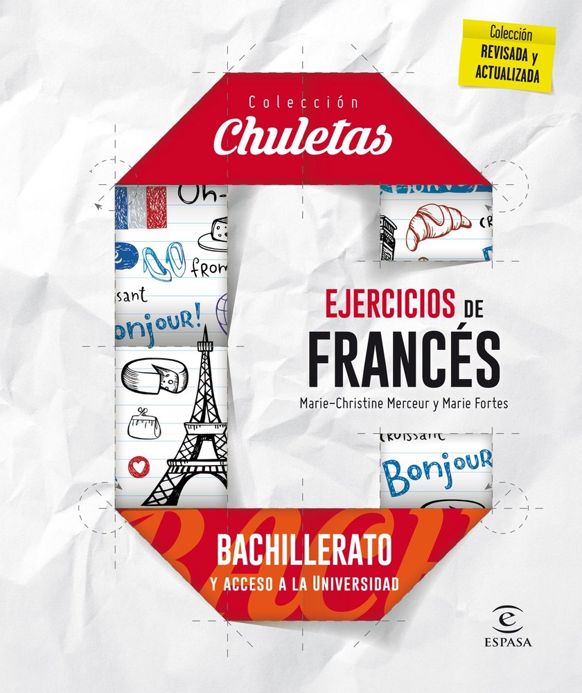 Ejercicios de francés para bachillerato, de Fortes | portada del libro