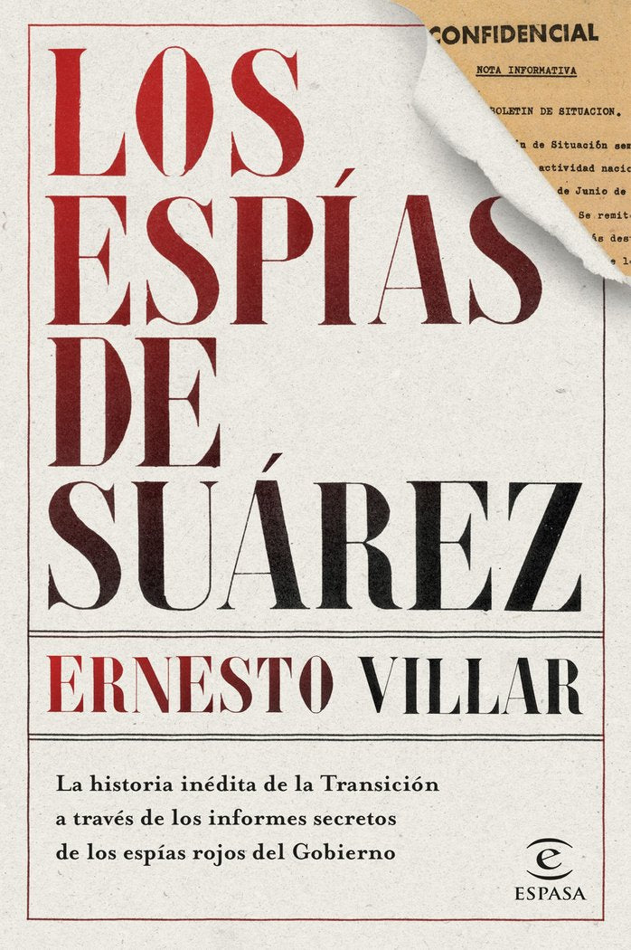 Los esp¡as de Suárez, de ERNESTO VILLAR | portada del libro