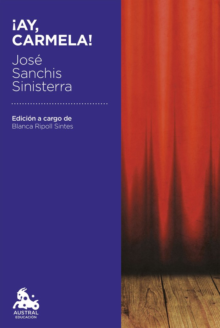 ¡Ay, Carmela!, de Sanchis Sinisterra, José | portada del libro