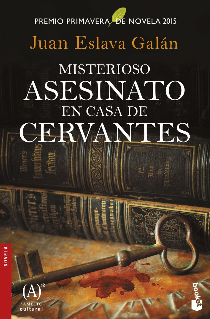 Misterioso asesinato en casa de Cervantes, de Eslava Galán, Juan | portada del libro