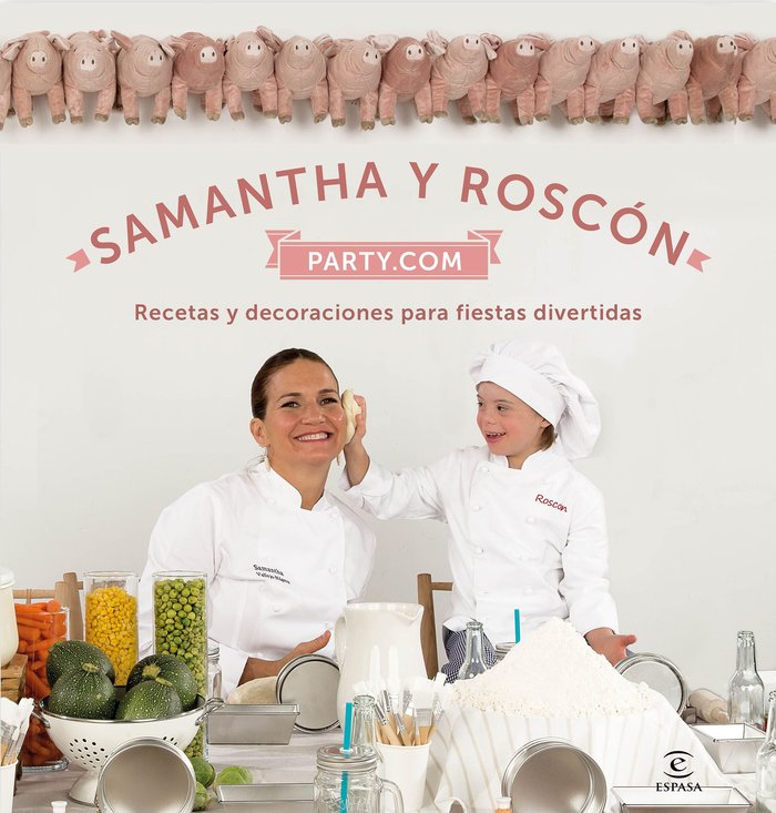 Samantha y Roscón party.com, de Vallejo-Nágera | portada del libro