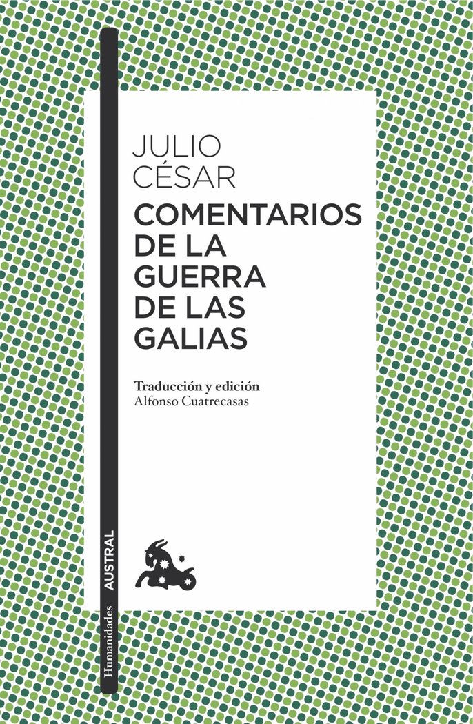 Comentarios de la Guerra de las Galias, de Julio César | portada del libro