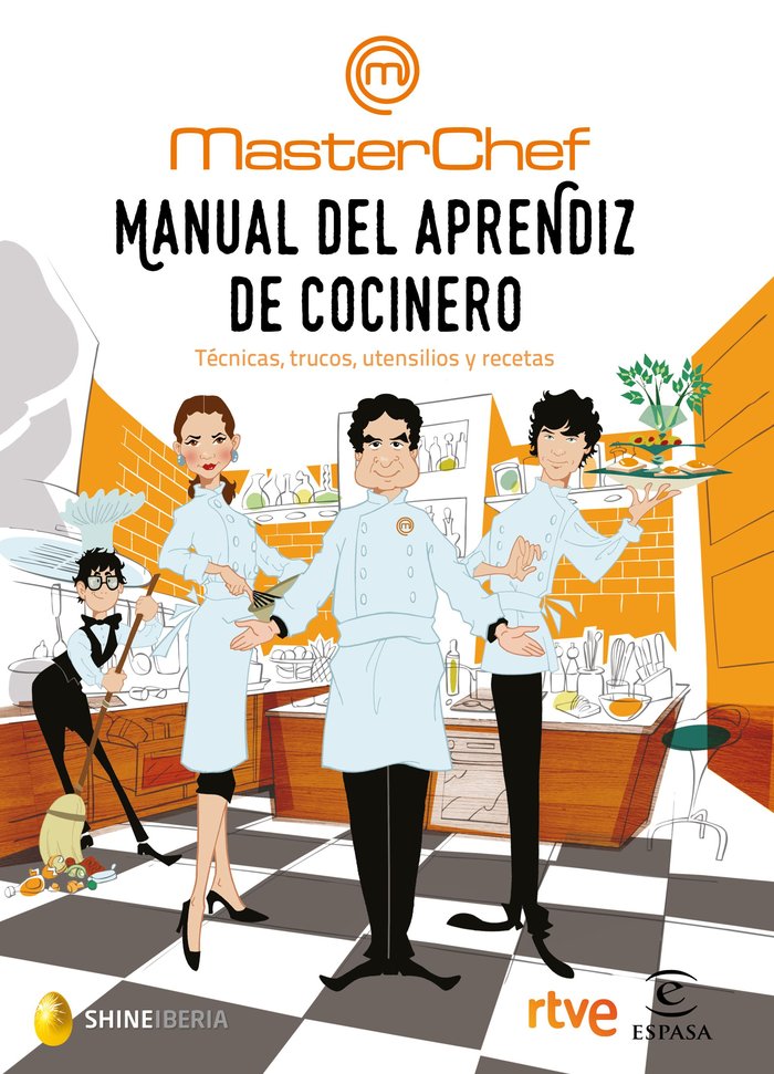 Manual del aprendiz de cocinero, de Shine | portada del libro