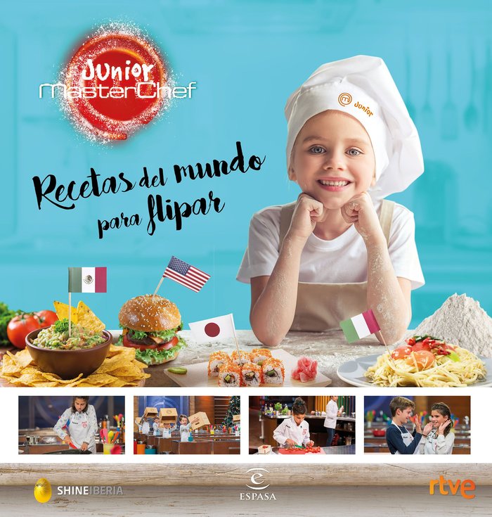 Recetas del mundo para flipar, de Shine#RTVE | portada del libro