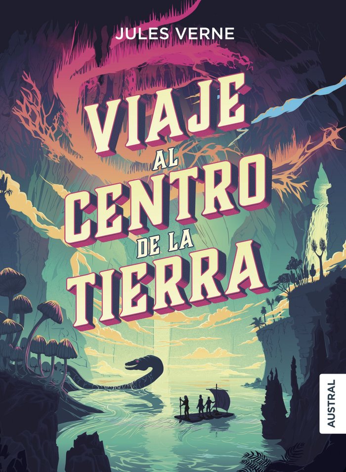 Viaje al centro de la Tierra, de Verne, Jules | portada del libro
