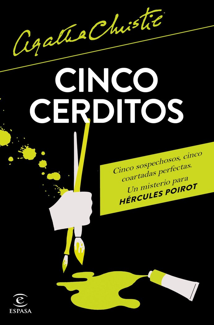 Cinco cerditos, de Christie, Agatha | portada del libro