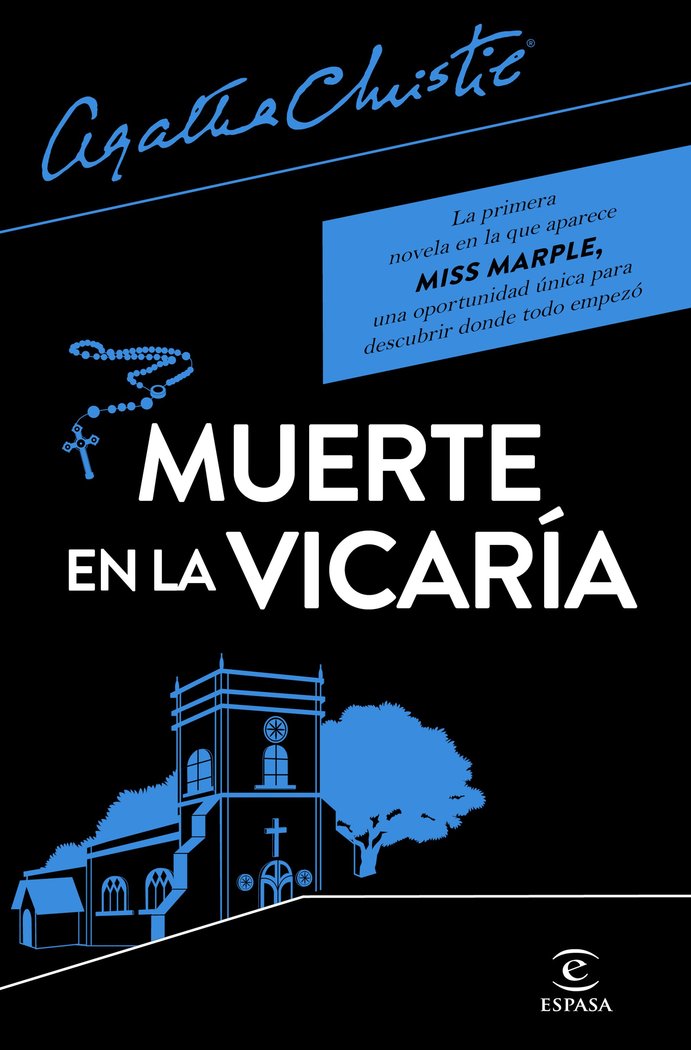 Muerte en la vicaría, de Christie, Agatha | portada del libro