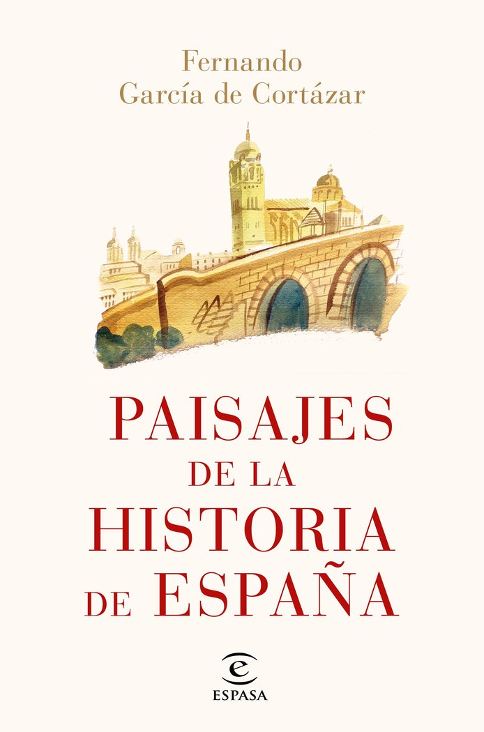 LA HISTORIA DE ESPAÑA EN 50 LUGARES, de FERNANDO GARCIA DE CORTAZAR | portada del libro