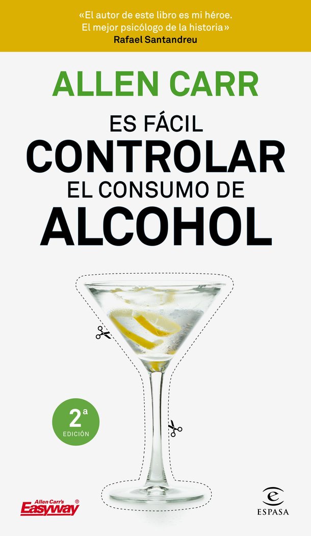 Es fácil controlar el consumo de alcohol, de Carr | portada del libro