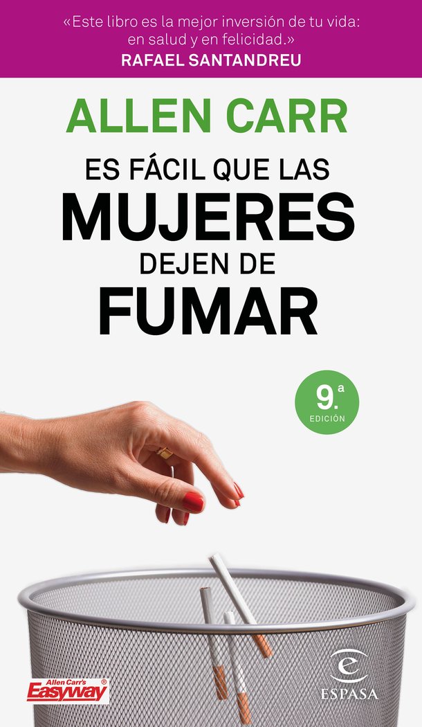 Es fácil que las mujeres dejen de fumar, de Carr, Allen | portada del libro