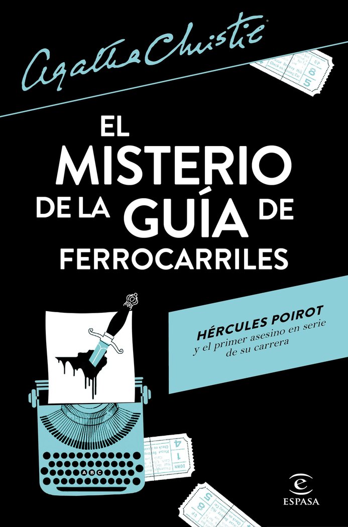 El misterio de la guía de ferrocarriles, de Christie, Agatha | portada del libro