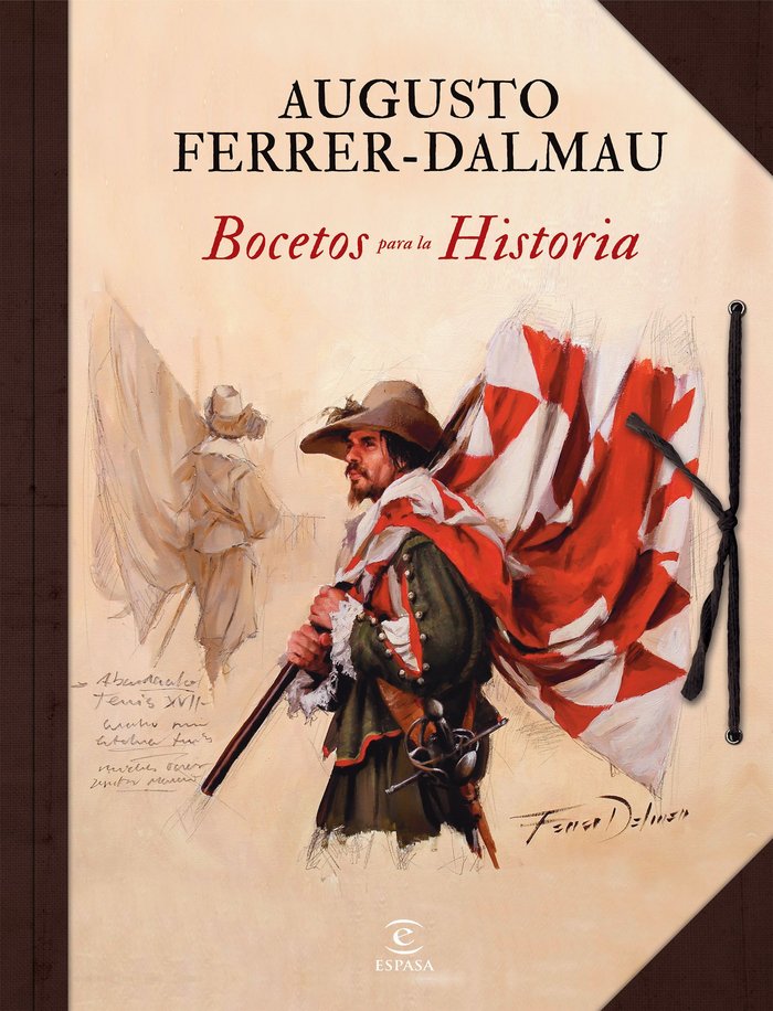Bocetos para la historia, de Ferrer-Dalmau, Augusto | portada del libro