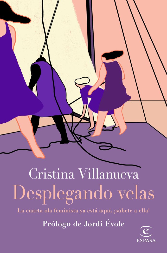 Desplegando velas, de Villanueva | portada del libro