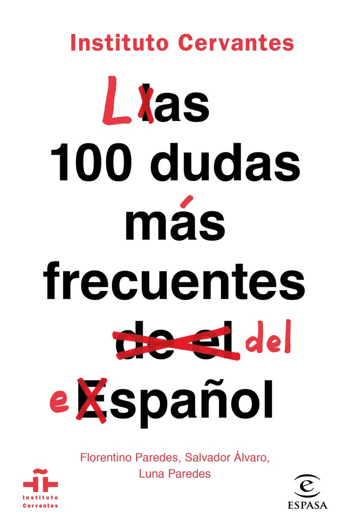 Las 100 dudas más frecuentes del español, de Instituto Cervantes | portada del libro