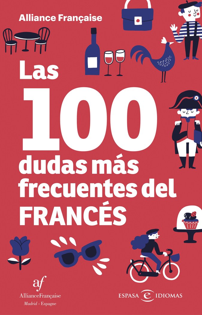 Las 100 dudas más frecuentes del francés, de Alliance Française | portada del libro