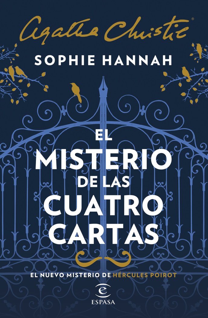 El misterio de las cuatro cartas, de Hannah, Sophie | portada del libro
