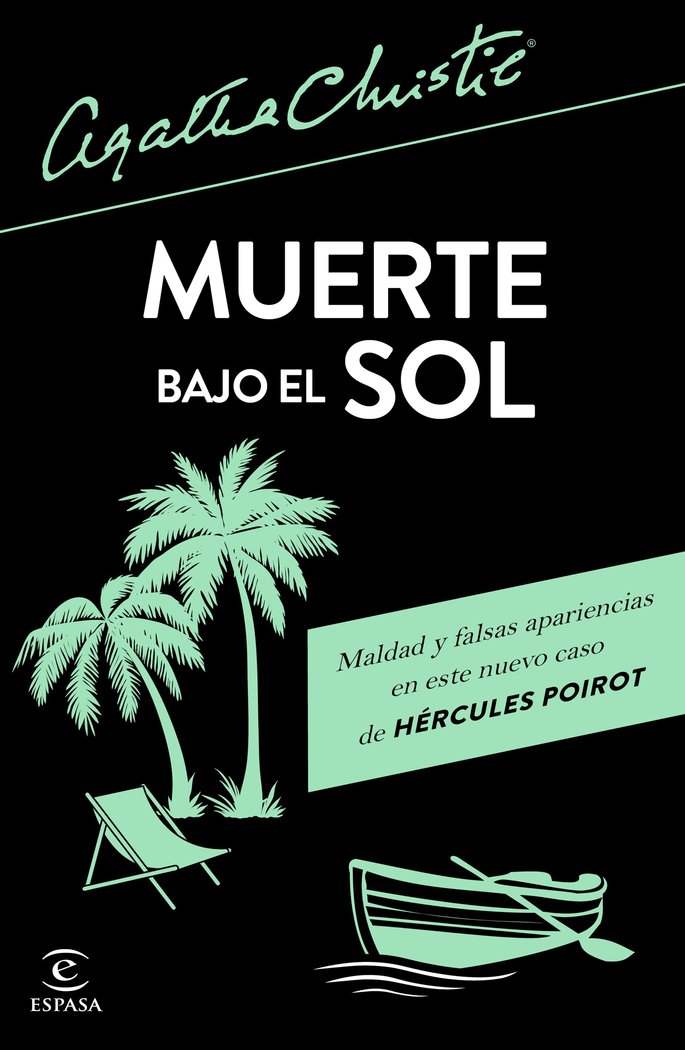 Muerte bajo el sol, de Christie, Agatha | portada del libro