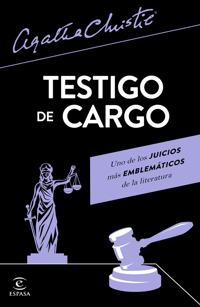 Testigo de cargo, de Christie, Agatha | portada del libro