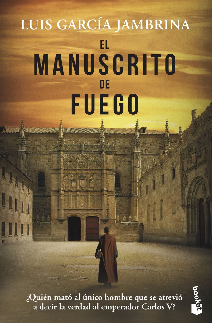 El manuscrito de fuego, de García Jambrina, Luis | portada del libro
