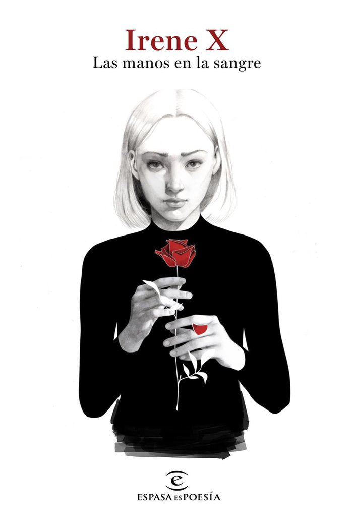 Las manos en la sangre, de X, Irene | portada del libro