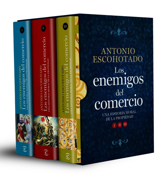 Trilogía Los enemigos del comercio, de Escohotado, Antonio | portada del libro