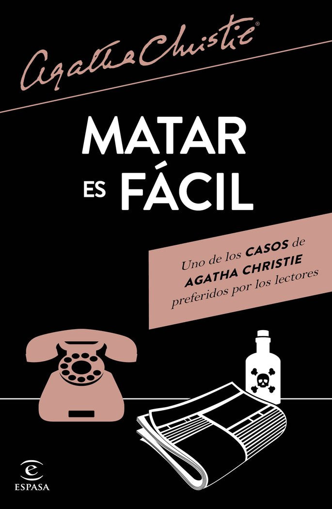 MATAR ES FACIL, de AGATHA CHRISTIE | portada del libro