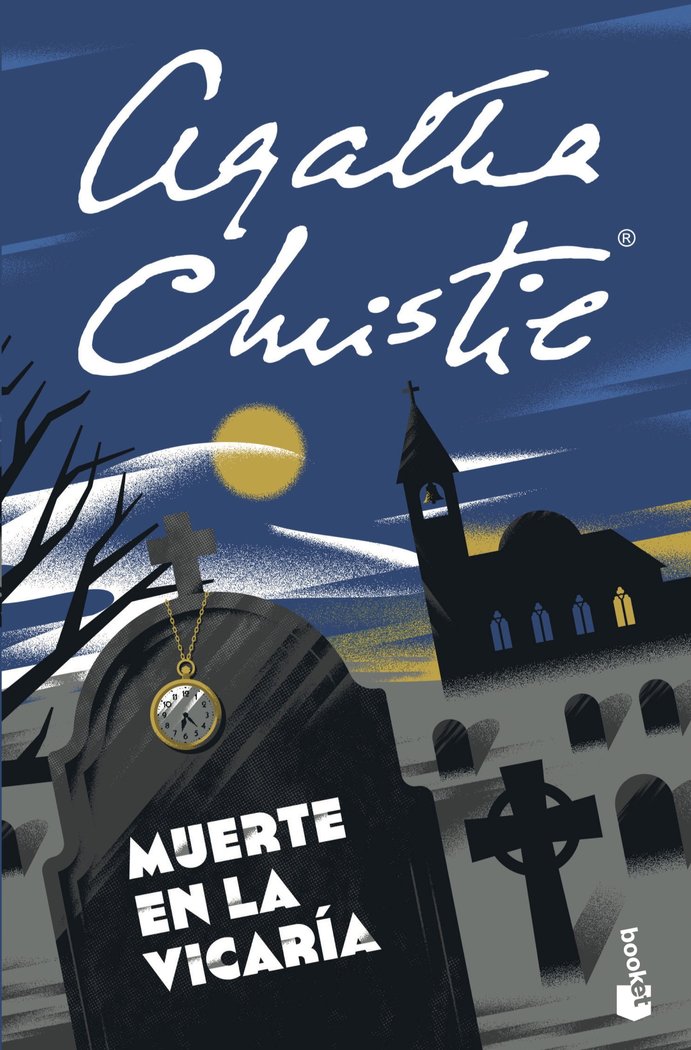 Muerte en la vicaría, de Christie, Agatha | portada del libro