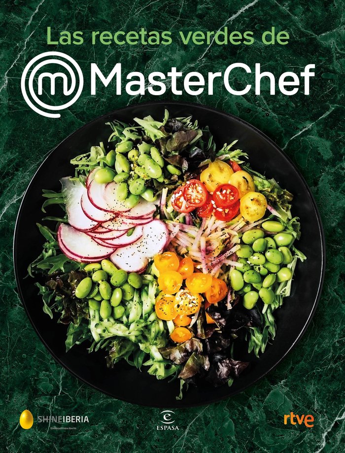 Las recetas verdes de MasterChef, de Shine | portada del libro