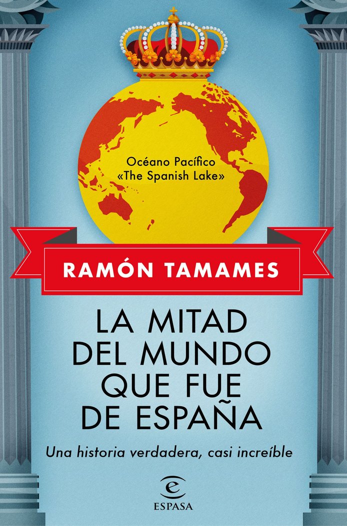 La mitad del mundo que fue de España, de Tamames, Ramón | portada del libro