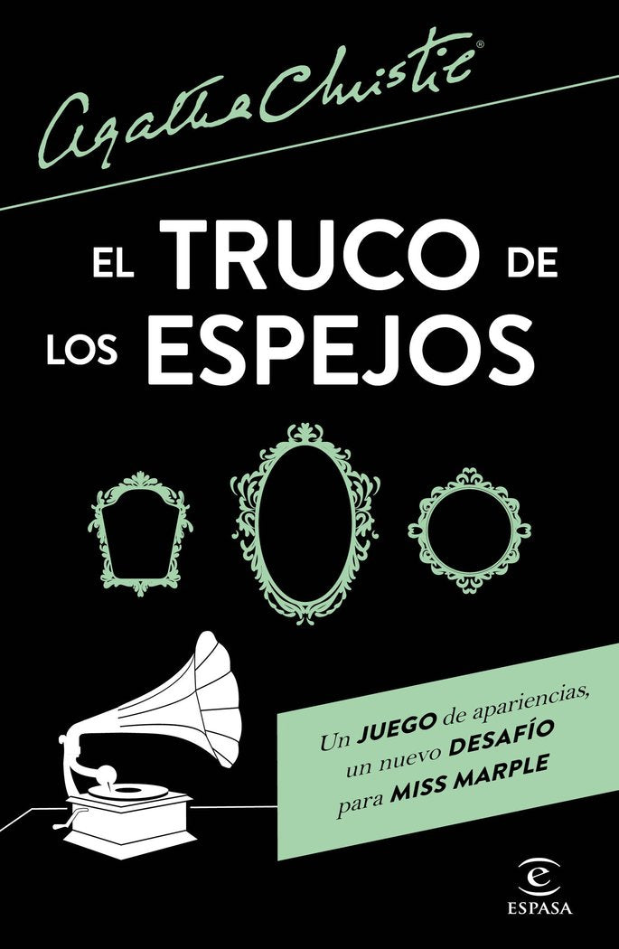 EL TRUCO DE LOS ESPEJOS, de CHRISTIE, AGATHA | portada del libro