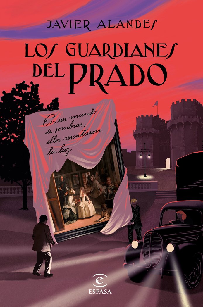 LOS GUARDIANES DEL PRADO, de JAVIER ALANDES | portada del libro