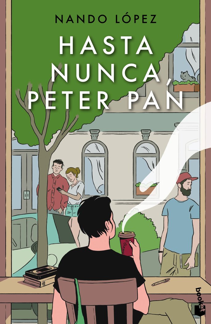 HASTA NUNCA, PETER PAN, de NANDO LOPEZ | portada del libro