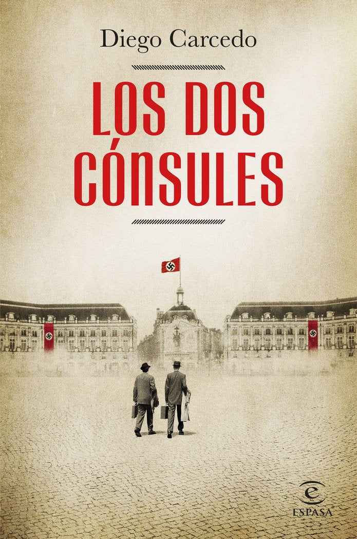 LOS DOS CONSULES, de DIEGO CARCEDO | portada del libro