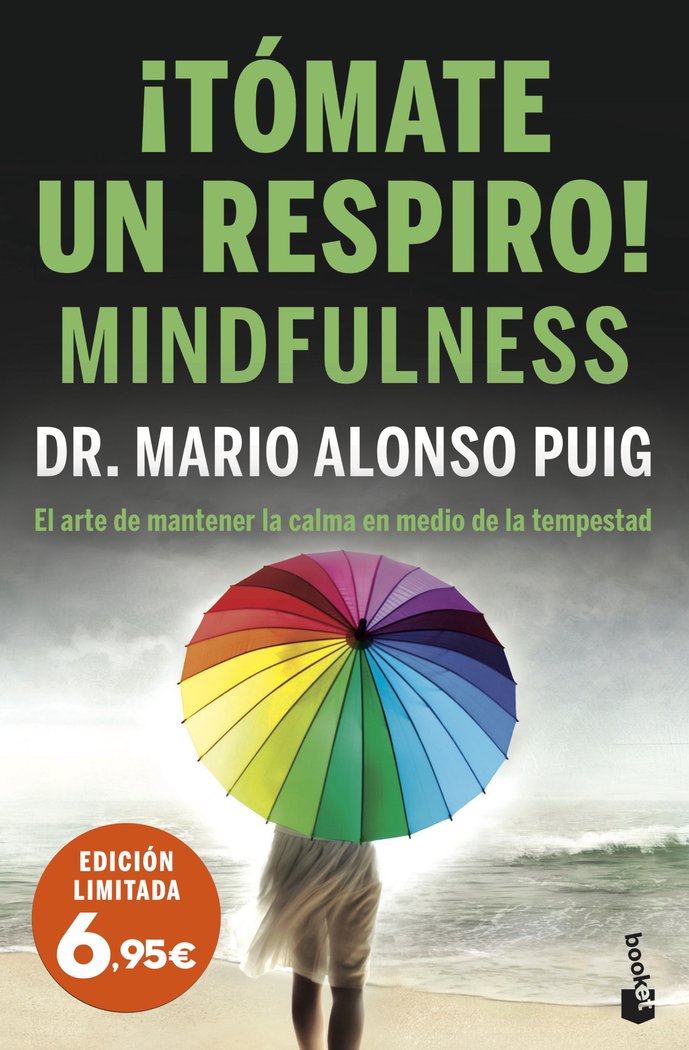 ¡TOMATE UN RESPIRO! MINDFULNESS, de MARIO ALONSO PUIG | portada del libro