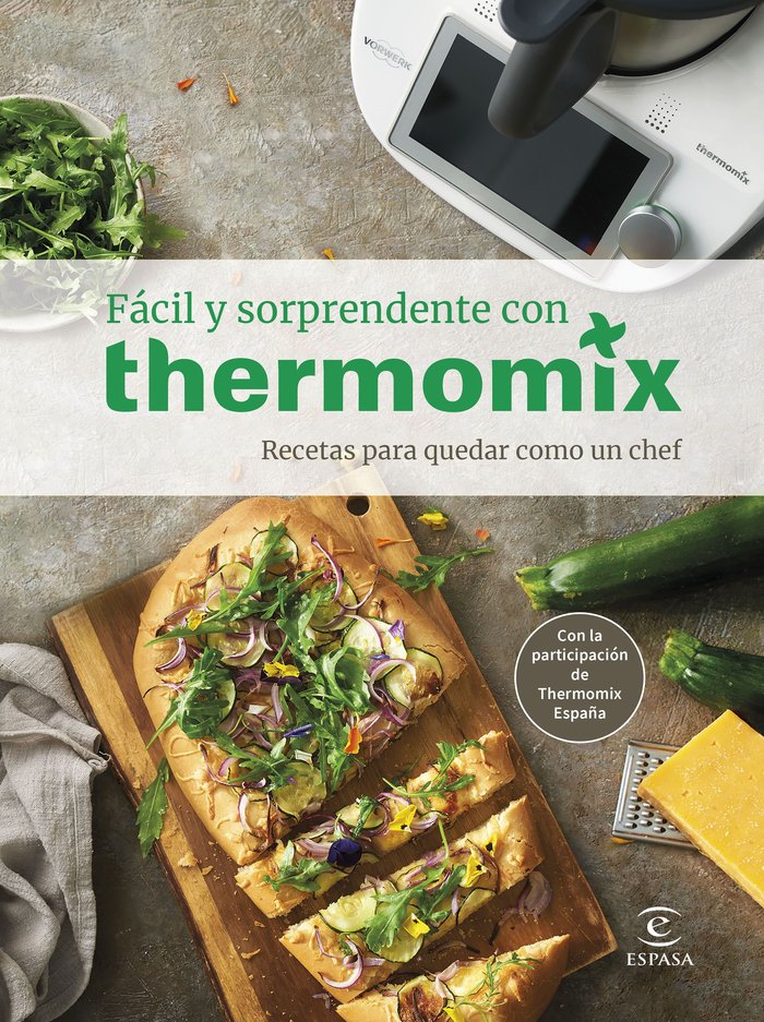 RECETAS PARA QUEDAR COMO UN REY, de THERMOMIX | portada del libro