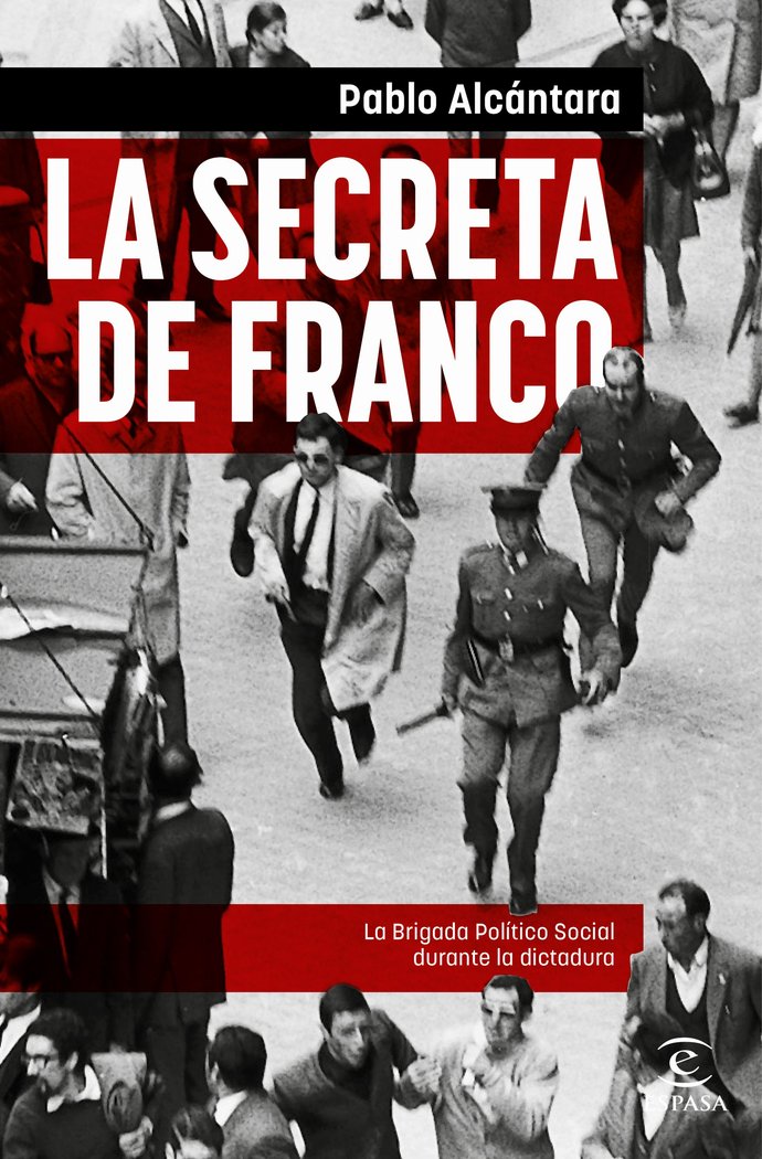 LA SECRETA DE FRANCO, de PABLO ALCANTARA | portada del libro