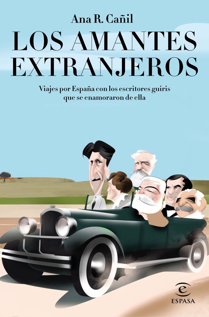 LOS AMANTES EXTRANJEROS, de ANA R. CAÑIL | portada del libro