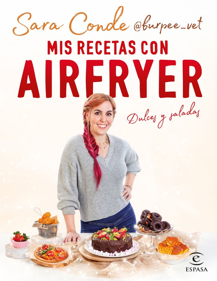 RECETAS CON AIRFRYER, de SARA CONDE | portada del libro