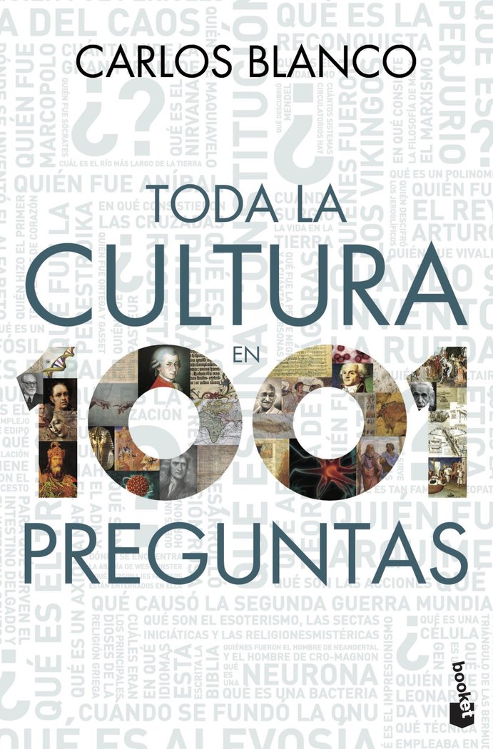 TODA LA CULTURA EN 1001 PREGUNTAS, de CARLOS BLANCO | portada del libro